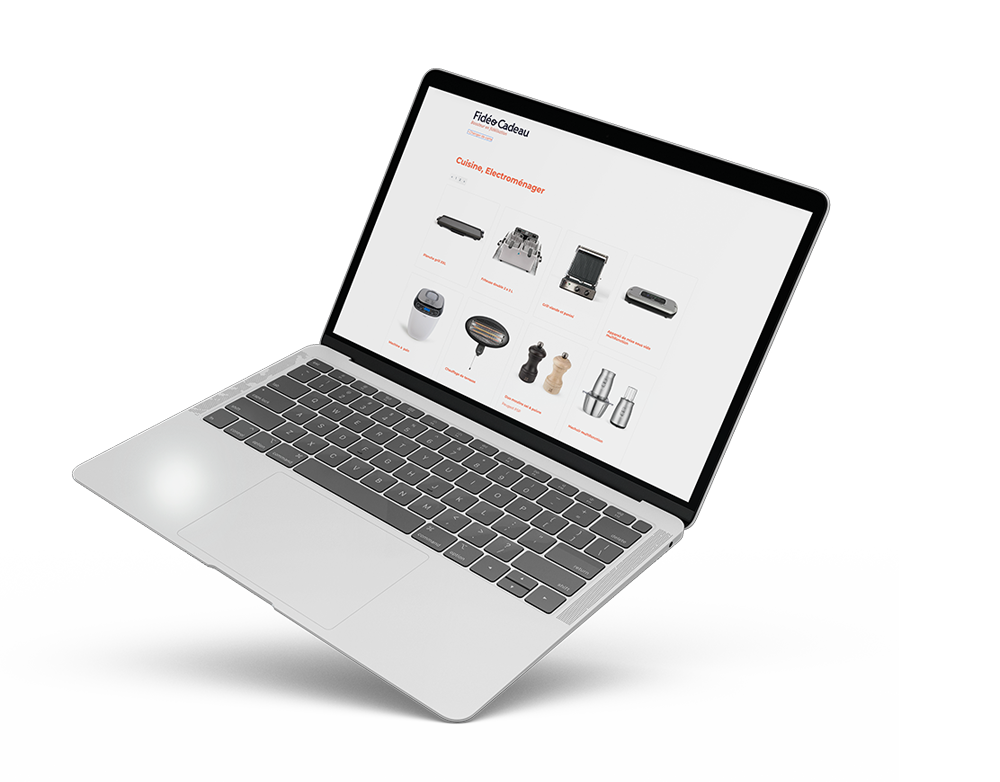 catalogue de cadeau numérique